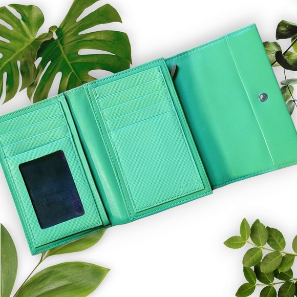 Tumi Handbags - Tumi Green Travel Wallet